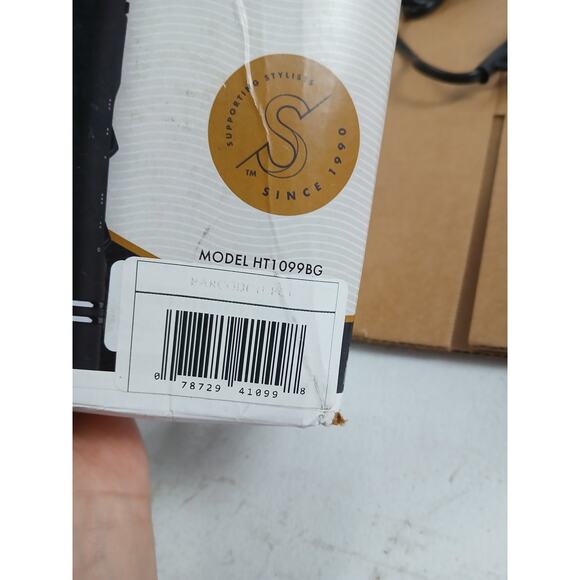 USED Hot Tool Pro Artist Black Gold Pro 2000W Ionic Salon Dryer - Black - Picture 5 of 5